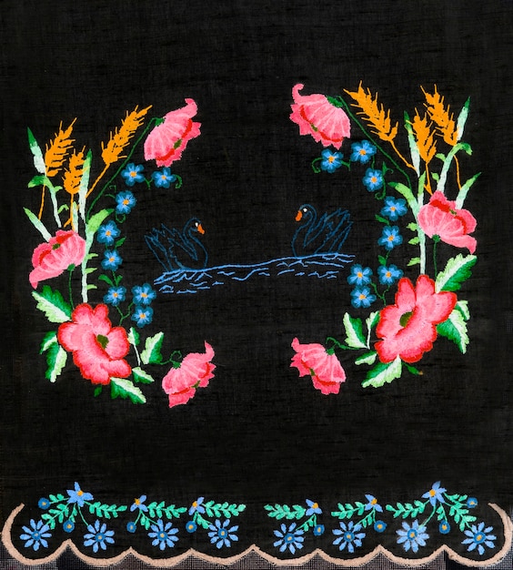 Przykładowy haft ręczny